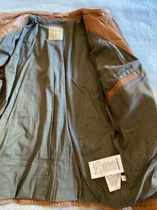 Cazadora Piel color camel Napapijri