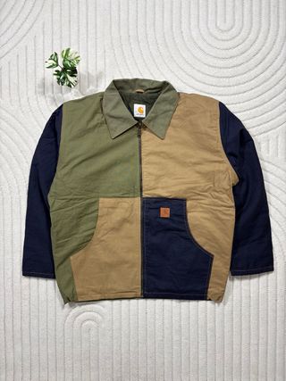 Casaco Carhartt Reworked Patchwork Vintage
