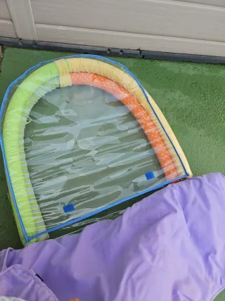 Mini parque infantil con funda