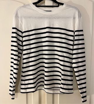 Camiseta Zara Rayas Manga Larga