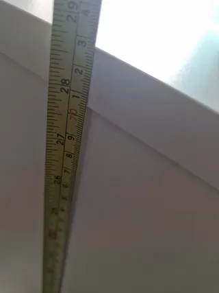 Escritorio moderno blanco y azul