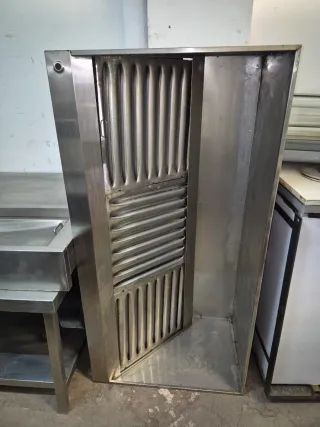 Campana extractora industrial acero inoxidable