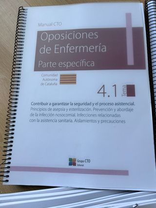 Apuntes oposición enfermería