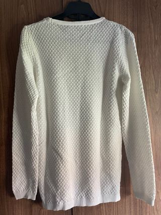 Jersey Pull&Bear Blanco Talla M