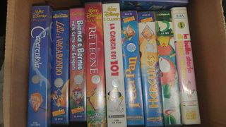 VHS Disney Classici e Cartoni Vari