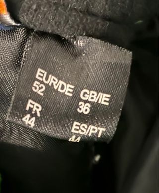 Pantalón de ski hombre verde Thinsulate talla M