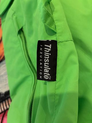 Pantalón de ski hombre verde Thinsulate talla M