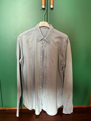 Camicia jeans chiara unisex