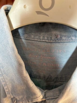 Camicia jeans chiara unisex