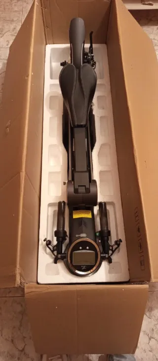 Bicicleta Eléctrica Plegable Negra