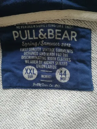 Sudadera Pull&Bear con cremallera
