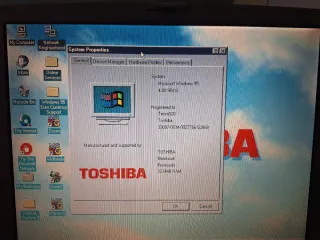 Portatile Toshiba Tecra 520 CDT Vintage