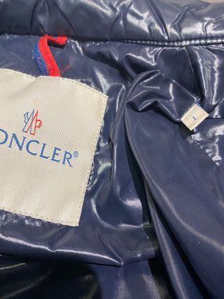 Cazadora de Moncler color azul