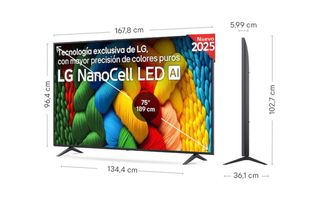 TV LG NanoCell 75 4K UHD