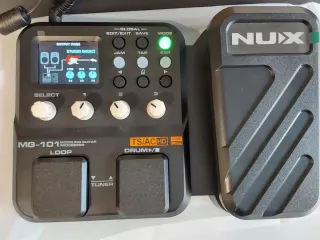 Pedalera NUX MG-101 Nueva