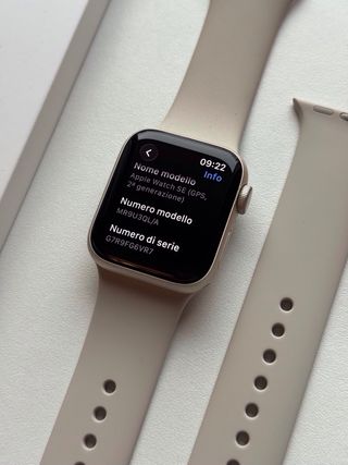 Apple Watch SE 40mm GPS Argento