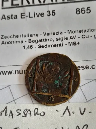 Bagattino Venezia Moneta Antica