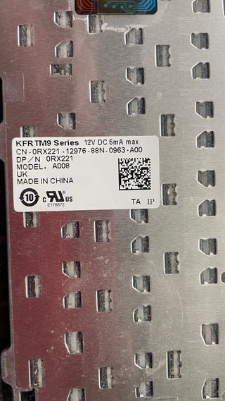 Teclado Dell Latitude E5400 E5410 E5510 E6400 E641