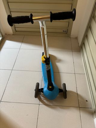 Patinete 3 ruedas azul