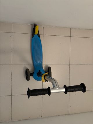 Patinete 3 ruedas azul