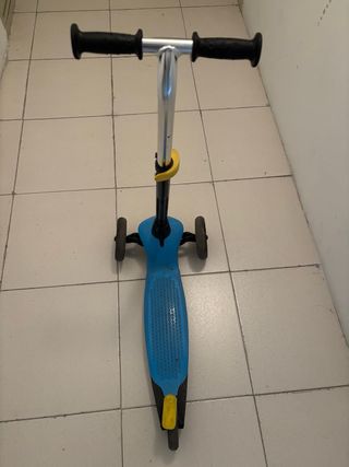 Patinete 3 ruedas azul