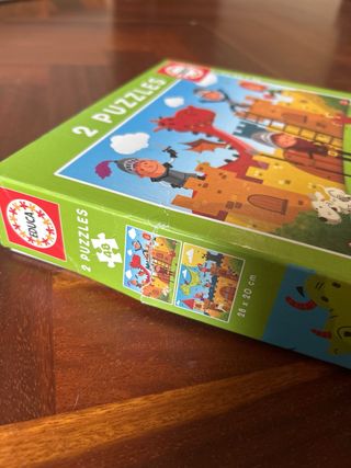 2 Puzzles Educa 48 piezas Caballeros y Dragones