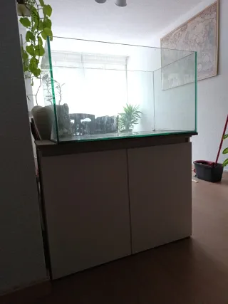 Acuario 220 litros,mueble y accesorios(sin filtro)