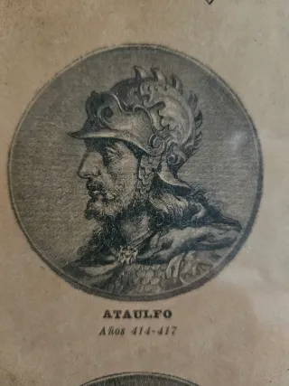 Cuadro Reyes Hispania Antiguo