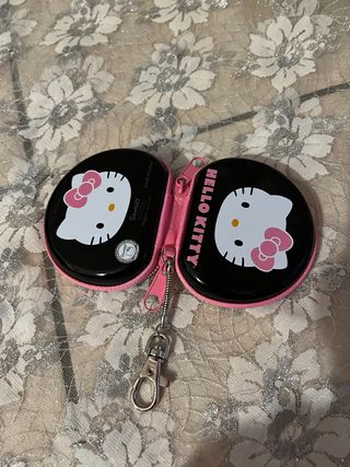 Portamonete Hello Kitty in metallo Nuovo