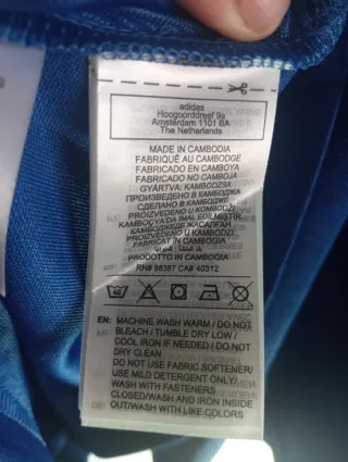 Chaqueta deportiva Adidas chándal talla XL Hombre