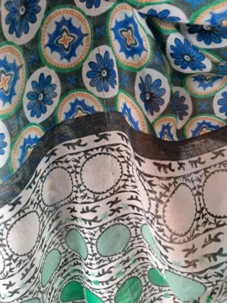 Foulard donna fantasia floreale