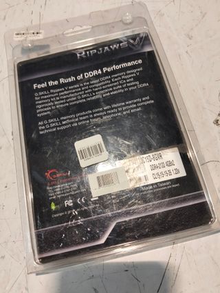 Memoria RAM 8GB DDR4 G.Skill 2133MHz (2x4GB) DIMM