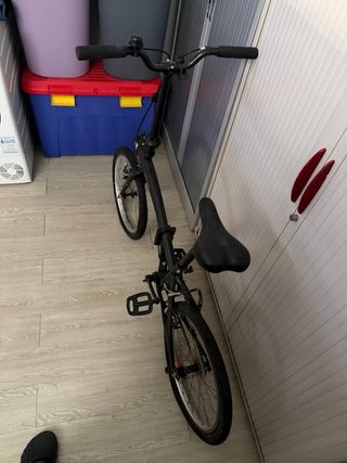 Bici pieghevole Oxylane Decathlon con possibilità di scambio