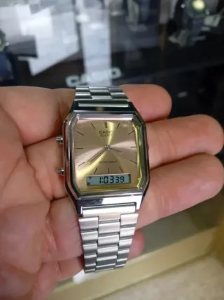 CASIO VINTAGE AQ-230A-3A/ NEW VERSION/OFERTA flash