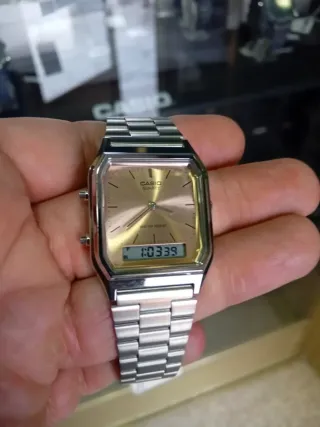CASIO VINTAGE AQ-230A-3A/ NEW VERSION/OFERTA flash
