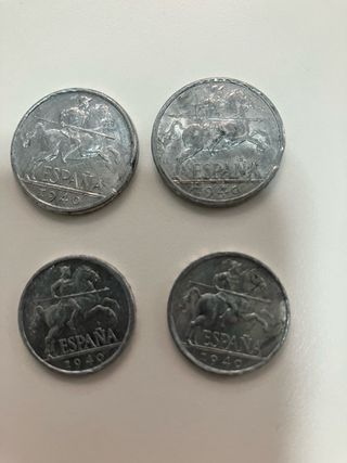 Monedas España 1940