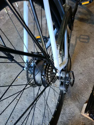 Bicicleta Eléctrica Hurley laguna Gris