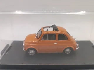 Modellino Auto Fiat 500 Arancione
