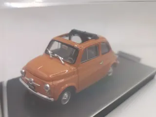 Modellino Auto Fiat 500 Arancione