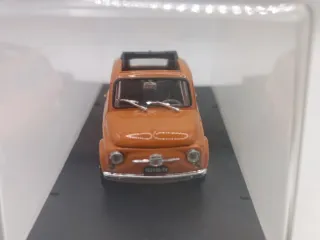 Modellino Auto Fiat 500 Arancione