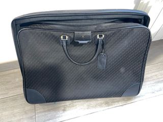 Maleta Loewe Vintage Auténtica Marrón