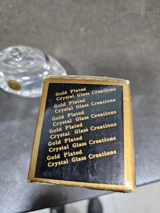 Joyero RCR Cristal Baño Oro y Plata