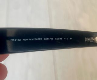 Ray-Ban New Wayfarer Polarizadas Azul Mate