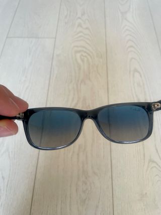 Ray-Ban New Wayfarer Polarizadas Azul Mate