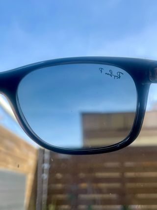 Ray-Ban New Wayfarer Polarizadas Azul Mate