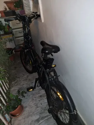 Bicicletta elettrica Argento