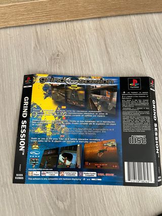 Contraportada PS1 Grind Session