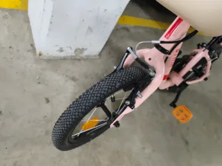 Bicicleta infantil Btwin Discover 500 rosa