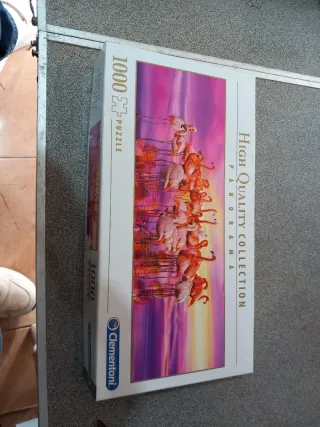 Puzzle Clementoni Flamencos 1000 Piezas