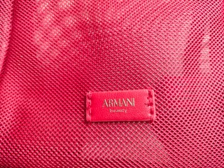 Neceser Armani Beauty Malla Rojo